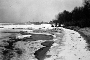 Eisgang auf dem Rhein, ca. 1930 Eisgang auf dem Rhein, ca. 1930