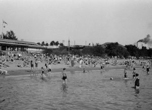 Strandbad Oberkassel 1934