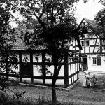 V005 | Altes Fachwerkhaus im Broich (Berghovener Straße), Haus Sadee, Ende der 1930er Jahre abgerissen für Neubau Karl Duwe (Langemarckstraße)