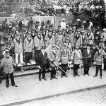 V048 | Hubertusschützen bei einer Feier mit König Fuhrbach